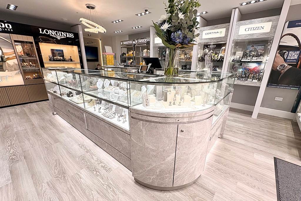 James Moore Jewellers, unser Showroom in Kenilworth.