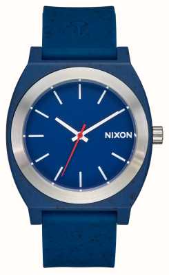 Nixon Zeitzähler opp | blaues Zifferblatt | blaues Silikonband A1361-5138-00