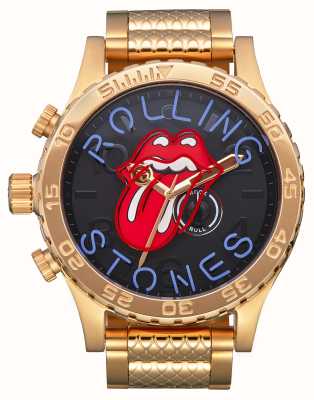 Nixon Rolling Stones 51-30 Gold/Neonschrift - beschädigte Verpackung A1355-513-00 DAMAGED BOX