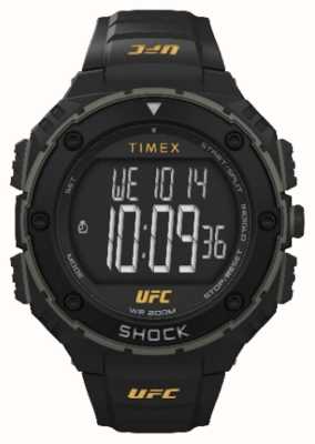 Timex x UFC X ufc Shock Oversize Digital / schwarzer Gummi TW4B27200