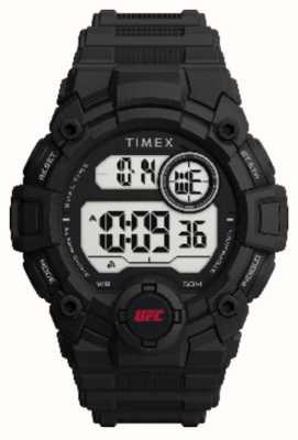 Timex X ufc Rematch Digital / schwarzer Gummi TW5M53100