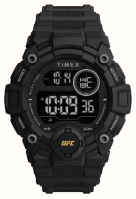 Timex x UFC X ufc Rematch Digital / schwarzer Gummi TW5M53200