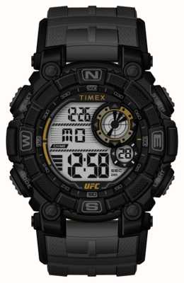 Timex x UFC X ufc Einlösung digital / grauer Gummi TW5M53800