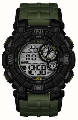 Timex x UFC X ufc Einlösung digital / grüner Gummi TW5M53900