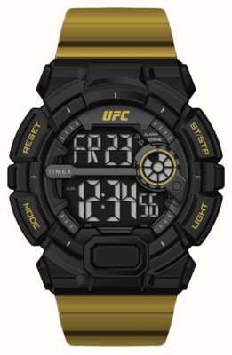 Timex x UFC X ufc Stürmer digital / Goldgummi TW5M53600