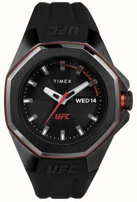 Timex x UFC Pro schwarzes Zifferblatt / schwarzes Silikon TW2V57300