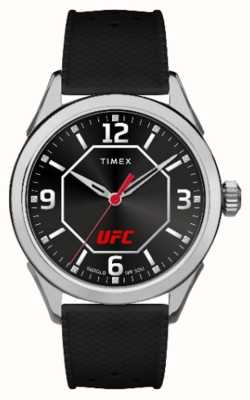 Timex x UFC Athena schwarzes Zifferblatt / schwarzes Silikon TW2V56100