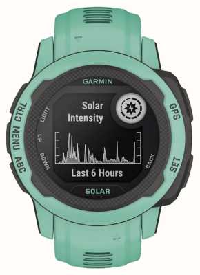 Garmin Instinct® 2s solar | neotropisch | grünes Silikonband 010-02564-02