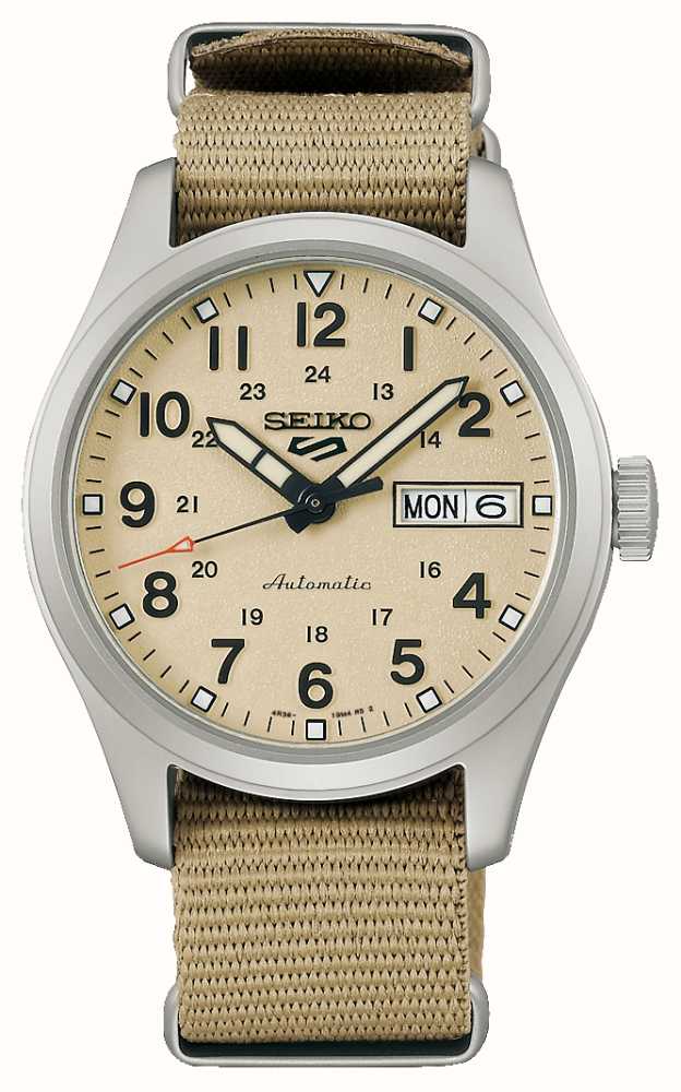 Seiko Kit“-Mittelfeld-Sportstil First 5 „Desert Class Watches™ AUT - SRPJ83K1