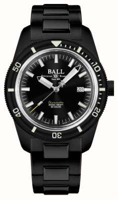 Ball Watch Company Engineer ii Skindiver Heritage Chronometer Limited Edition (42 mm) schwarzes Zifferblatt / schwarzes PVD DD3208B-S2C-BK