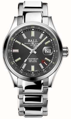 Ball Watch Company Engineer III Endurance 1917 GMT (41 mm), graues Zifferblatt / Edelstahlarmband (Regenbogen) GM9100C-S2C-GYR