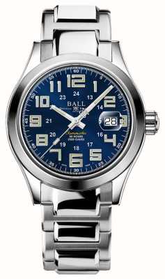 Ball Watch Company Ingenieur m Pionier | 40mm | limitierte Auflage | blaues Zifferblatt | Edelstahlarmband NM9032C-S2C-BE1
