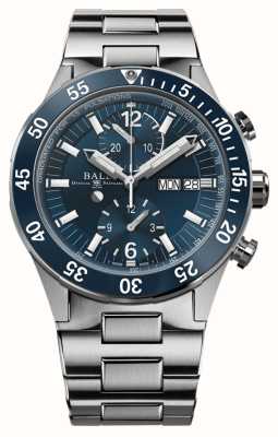 Ball Watch Company Roadmaster Rettungschronograph | 41mm | limitierte Auflage | blaues Zifferblatt | Edelstahlarmband DC3030C-S1-BE