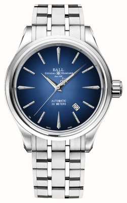 Ball Watch Company Zugmeister-Legende | 40mm | limitierte Auflage | blaues Zifferblatt | Edelstahlarmband NM9080D-S1J-BE