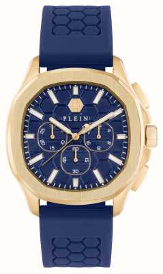 Philipp Plein $pectre chrono high-iconic / blaues zifferblatt blaues armband PWSAA0323