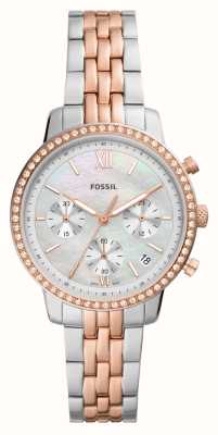 Fossil Neutra-Chrono Für Herren FS5708SET | Watches™ Armband | First - | Geschenkset Blaues AUT Zifferblatt Class