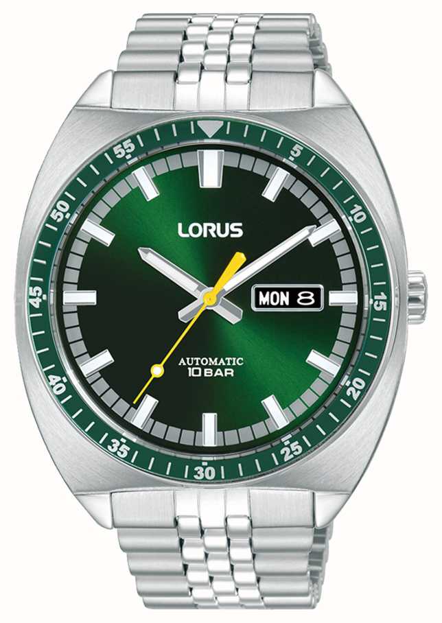 - Grünes RL443BX9 100 Class (43 Mm), M Watches™ Sport-Automatik-Tag/Datum First AUT Lorus