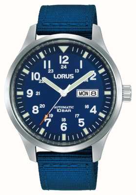 M Watches™ Blaues Mm), (42 AUT First Class - RL419BX9 Lorus 100 Sport-Automatiktag/Datum