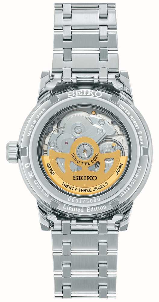 Seiko Presage-Stil Der 60er Jahre – Kronenchronograph, 6. Jahrzehnt,  Limitierte SRPK61J1 - First Class Watches™ AUT | Automatikuhren