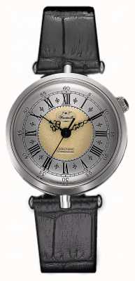 J&T Windmills Frauen Throgmorton mechanische Uhr Sterling Silber WLS10002/50