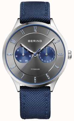 Bering Ultraleichtes Herren-Titan-Nylon-Modell in Blau 11539-873