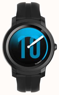 TicWatch E2 | Schatten Smartwatch | schwarzes Silikonband 131586-WG12026-BLK