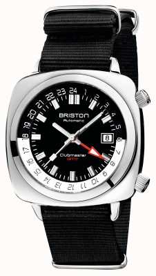 Briston Clubmaster gmt limitierte Auflage | automatisch | schwarzes NATO-Armband 19842.PS.G.1.NB