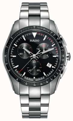 RADO Xxl hyperchrome Chronograph Edelstahl schwarz Zifferblatt Uhr R32259153