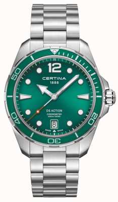 Certina Ds Aktion Chronometer grünes Zifferblatt C0324511109700