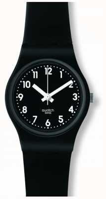 Swatch | ursprüngliche Dame | Dame schwarz einzelne Uhr LB170E