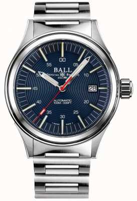 Ball Watch Company Feuerwehr Nachtjacke | Edelstahlarmband | blaues Zifferblatt | 40mm NM2098C-S13-BE