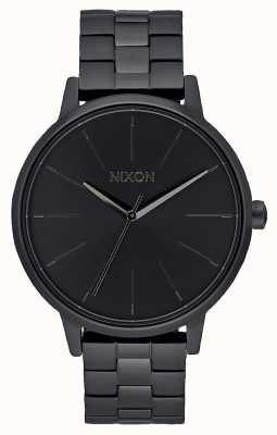 Nixon Kensington | alles schwarz | schwarzes IP-Armband | schwarzes Zifferblatt A099-001-00