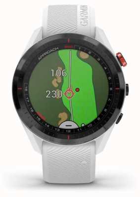 Garmin Ansatz s62 | Golf | GPS | Keramik Lünette | weißes Silikon 010-02200-01