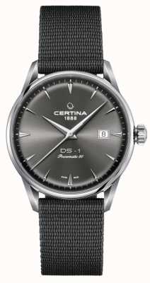 Certina Ds-1 Powermatic 80 Uhr mit grauem Zifferblatt C0298071108102