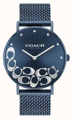 Coach Perryblaues Mesh-Armband für Damen 14503824