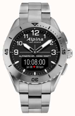 Alpina | alpinerx am Leben | Titan-Smartwatch | AL-284LBBW5TAQ1B