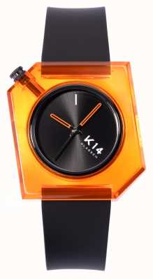 Klasse14 K14 Think Orange 40mm schwarzes Silikonarmband WKF19OE001M