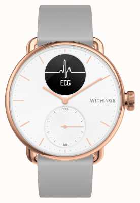 Withings Scanwatch 38mm Roségold Hybrid Smartwatch mit EKG HWA09-MODEL 5-ALL-INT