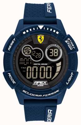 Scuderia Ferrari Apex superschnelles blaues Silikonarmband 0830858
