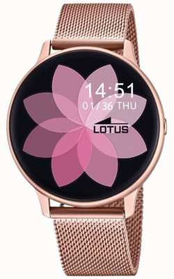 Lotus Smartime Mesh-Armband aus roségoldenem Stahl L50015/A