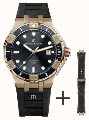 Maurice Lacroix Aikon Venturer Automatik - Watches™ First Schwarzes Class Zifferblatt (38 AUT Mm), AI6057-SSL22-330-1
