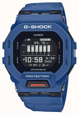 Casio Beschädigte Box G-Shock G-Squad digitale blaue Quarzuhr EXDISPLAY-GBD-200-2ER