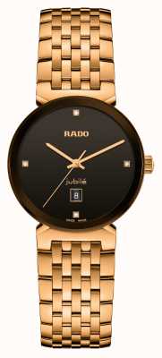 RADO Florence klassische Uhr mit diamantbesetztem Zifferblatt R48917703