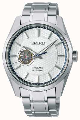 Seiko Präsentieren Sie scharfkantige Serien in Weiß und Blau SPB309J1
