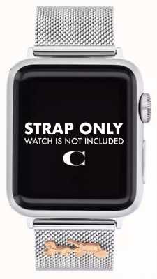 Coach Apple Watch Armband (38/40mm) Stahlgeflecht 14700037