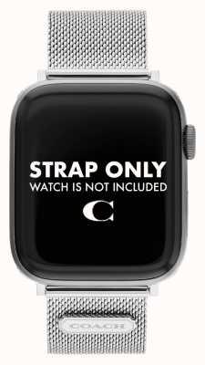 Coach Apple Watch Armband (42/44 mm) Stahlgeflecht 14700063
