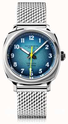 Duckworth Prestex Verimatic | automatisch | blaues Zifferblatt | Mesh-Armband aus Edelstahl D891-03-ST