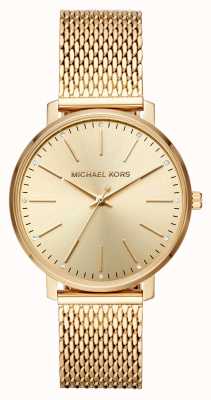 Michael Kors Pyper Uhr aus goldfarbenem Edelstahl MK4339