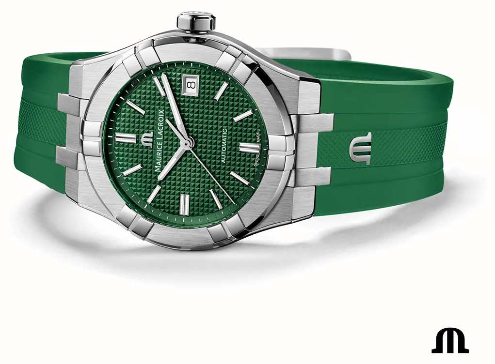 Maurice Mm), - Aikon First AUT Watches™ (39 Lacroix Automatik AI6007-SS000-630-5 Grünes Class